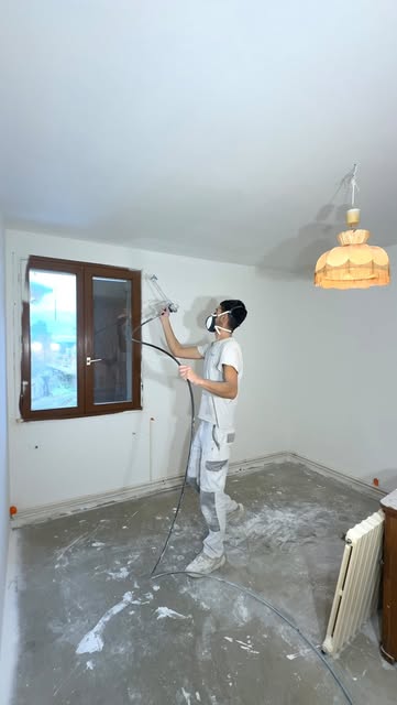 Mise en peinture à l'airless